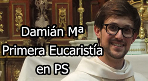 Primera Eucaristía de Damián Mª en PS